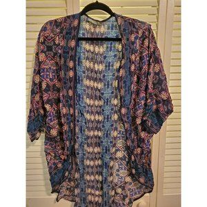 Feathers by Tolani Multicolored Kimono